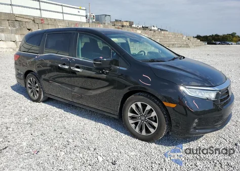 2021 Honda Odyssey Exl from USA, damaged, VIN 5FNRL6H70MB011235